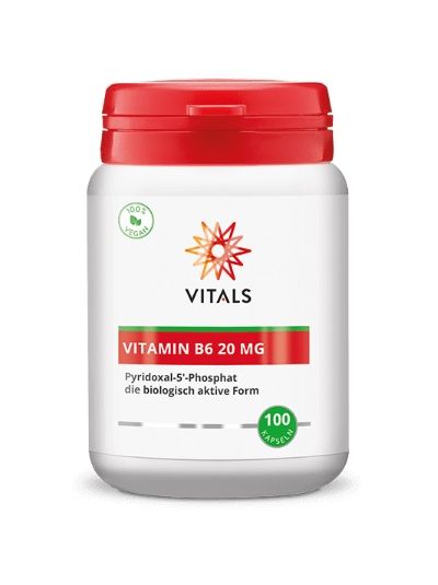 VITALS VITAMIN B6 PYRIDOXAL-5-PHOSPHAT, 20 MG 100 Kapseln