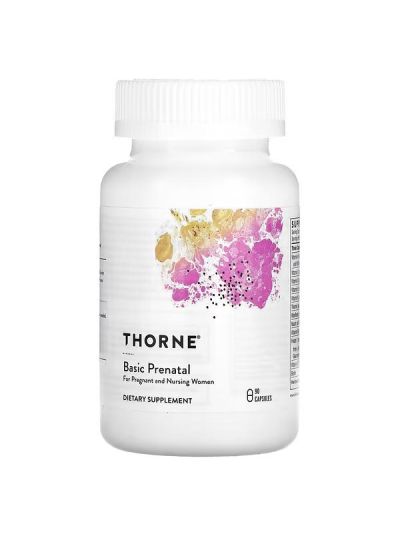 Thorne Research, Basic Prenatal, 90 Capsules