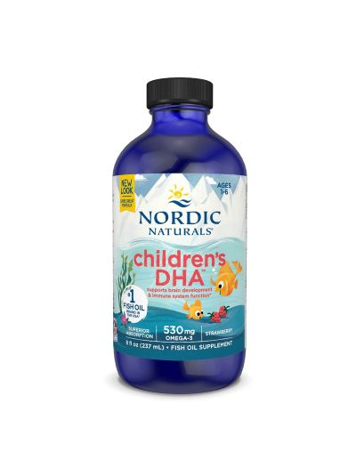 Nordic Naturals Omega-3 für Kinder von 1-6, Erdbeere, 530 mg, 237 ml