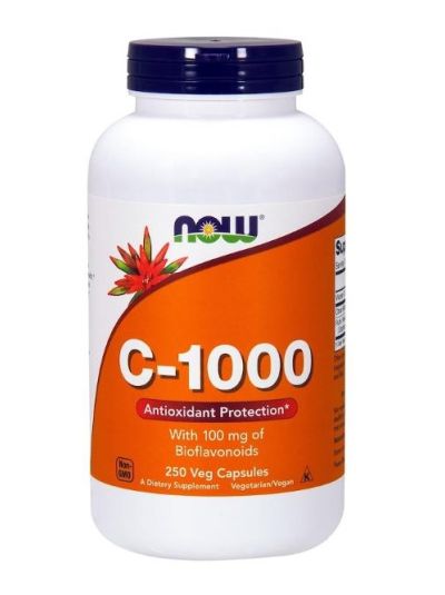 NOW FOODS C-1000 MIT 100 MG BIOFLAVONOIDEN 250 KAPSELN