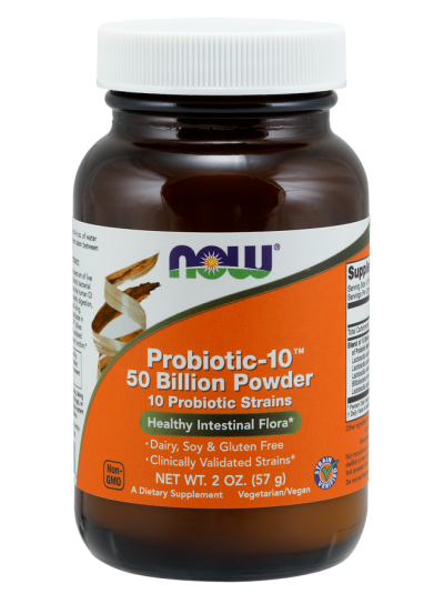 Now Foods Probiotika-10, 50 Milliarden Pulver, 57 Gramm