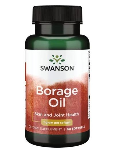 Swanson Borage oil Borretschöl 60 Kapseln