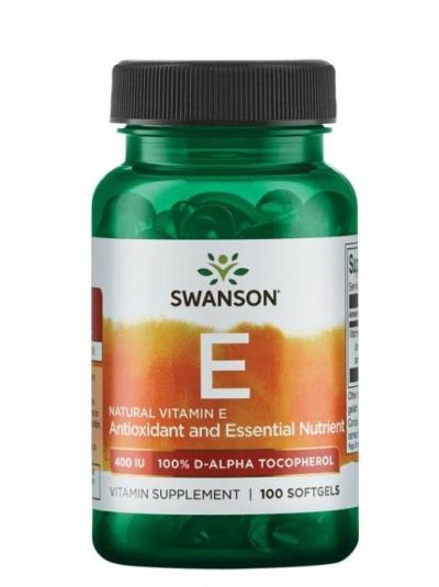 SWANSON PREMIUM VITAMIN E - NATÜRLICHES - 400IU 100 SOFTGELS