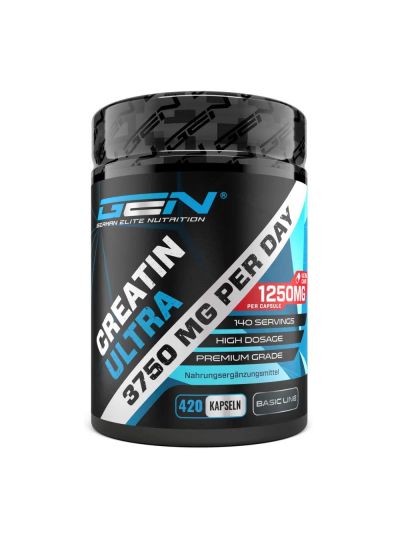 German Elite Nutrition Creatin Ultra Caps, 100% Pure, 420 Kapseln