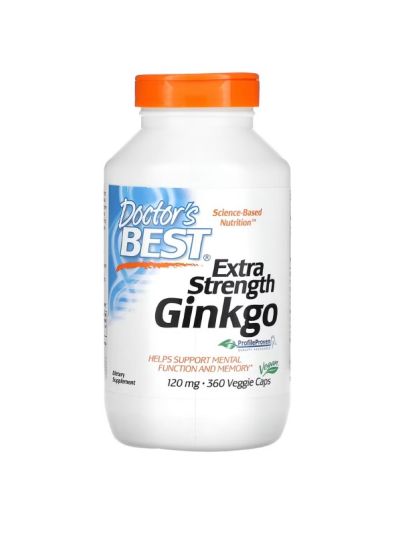 Doctor's Best extra starker Ginkgo, 120 mg, 360 vegetarische Kapseln
