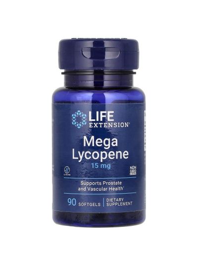 Life Extension, Mega Lycopene, 15 mg, 90 Softgels
