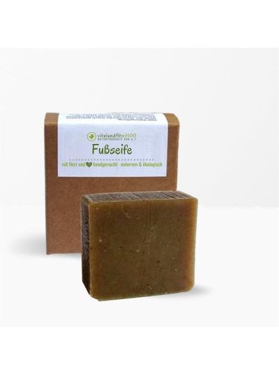 Vitalundfitmit100 Fußseife 100 g