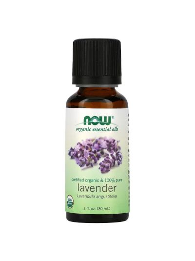 NOW Foods, Organic Essential Oils, Lavender, 30 ml