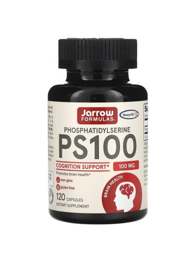 JARROW FORMULAS PS 100 PHOSPHATIDYLSERIN 100 MG 120 KAPSELN