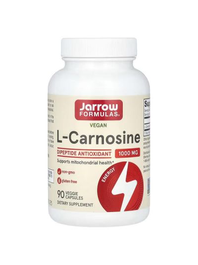 Jarrow Formulas L-Carnosine, 90 Veggie Caps