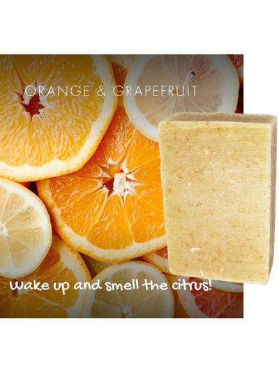 Friendly Soap Orange and Grapefruit Soap. 100% pure, 1 x 95 g