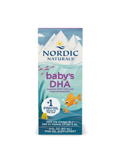 Nordic Naturals Babys DHA mit Vitamin D3 1.050 mg 60 ml