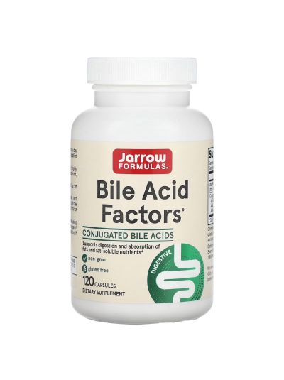 Jarrow Formulas Bile Acid Factors 120 Kapseln