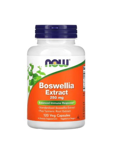 Now Foods Boswellia-Extrakt, 250 mg, 120 vegetarische Kapseln