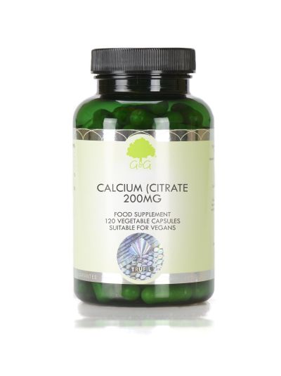 G&G VITAMINS Calcium Citrate 200mg - 120 Kapseln