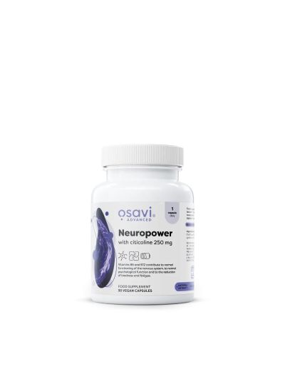 Osavi Neuropower mit Citicolin 250 mg – 30 vegane Kapseln