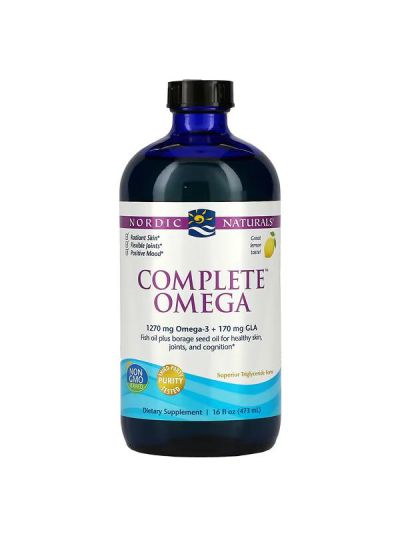 Nordic Naturals, Complete Omega, Lemon, 473 ml