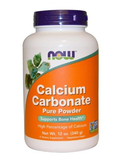 Now Foods Calciumkarbonat-Pulver 340 g