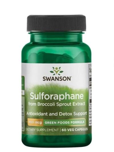 SWANSON SULFORAPHAN AUS BROKKOLI SPROSSENEXTRAKT 60 KAPSELN