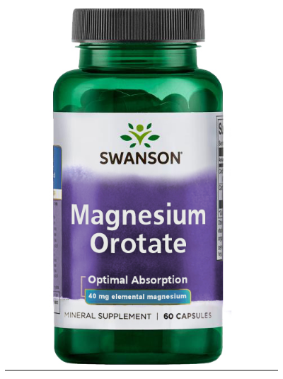 Swanson Ultra - Magnesiumorotat, 40mg, 60 Kapseln