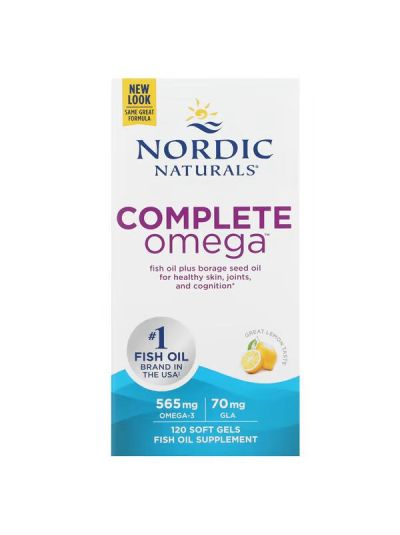Nordic Naturals, Complete Omega, Lemon, 120 Soft Gels