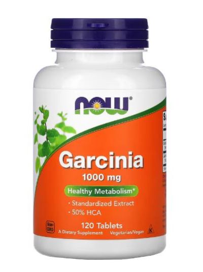 Now Foods Garcinia, 1.000 mg, 120 Tabletten