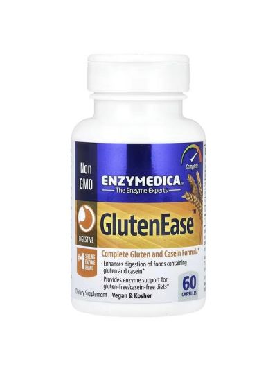 Enzymedica, GlutenEase, 60 Capsules