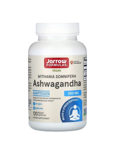 Jarrow Formulas Ashwagandha 120 vegetarische Kapseln
