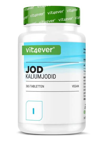 Vit4ever Jod - 400 mcg, 365 Tabletten