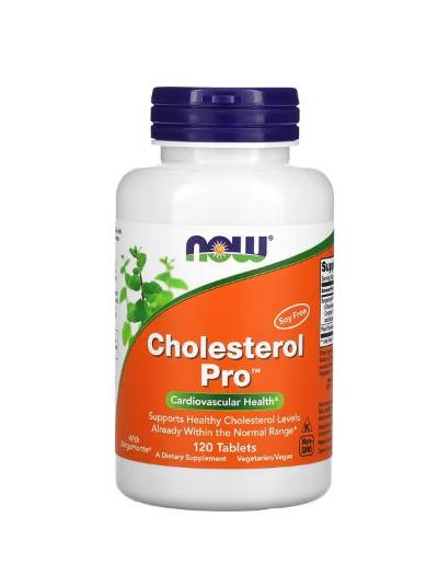 NOW Foods Cholesterin Pro, 120 Tabletten