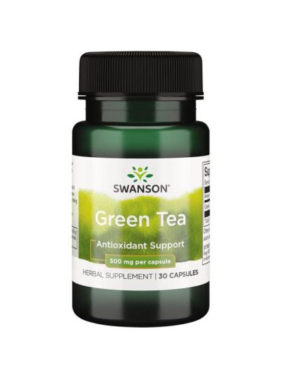 Swanson Grüner Tee 500 mg 30 Kapseln