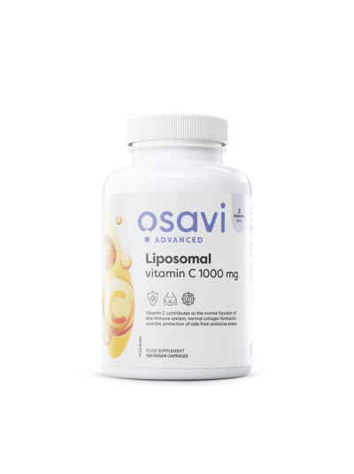 Osavi Liposomales Vitamin C 1000 mg – 120 vegane Kapseln