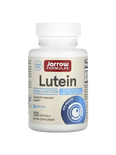 Jarrow Formulas Lutein 20 mg 120 Softgels