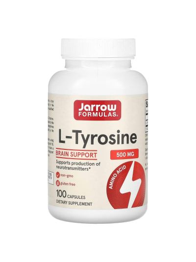 Jarrow Formulas L-Tyrosin 500 mg 100 Kapseln