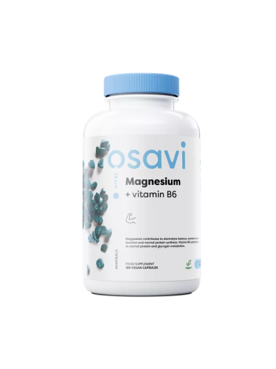 Osavi Magnesium + B6 - 180 vegan capsules