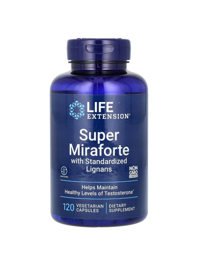 Life Extension, Super Miraforte with Standardized Lignans, 120 Kapseln