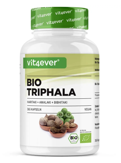 Vit4ever Bio Triphala - 500 mg, 365 Kapseln