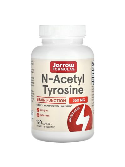 Jarrow Formulas N-Acetyl-Tyrosin, 350 mg, 120 Kapseln