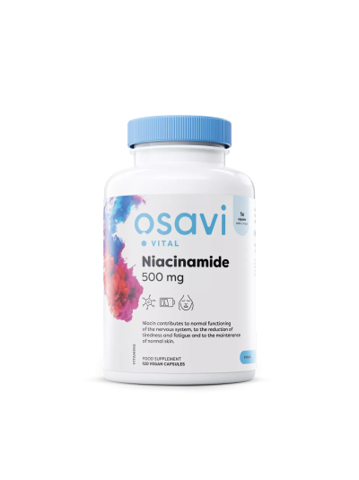 Osavi Niacinamide - 500mg - 120 vegan caps