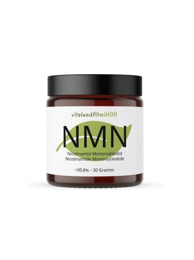 Vitalundfitmit100 NMN (Nicotinamid-Mononukleotid) Pulver 30 g