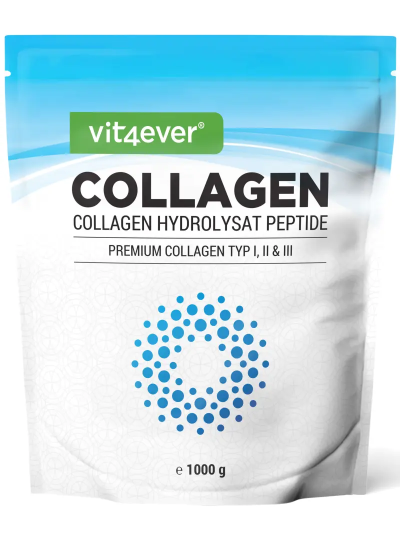 Vit4ever Kollagen Pulver - 1000 g - Geschmacksneutral