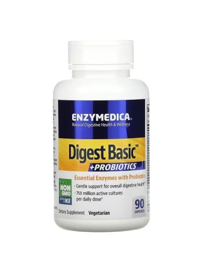 Enzymedica, Digest Basic + Probiotics, 90 Capsules