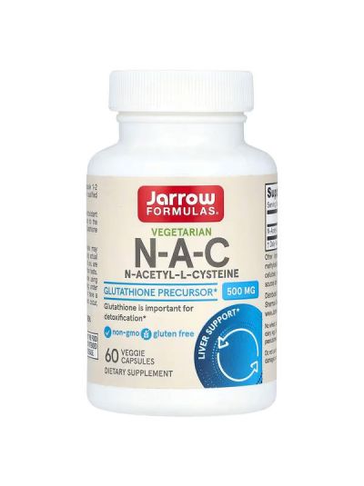 Jarrow Formulas NAC N-Acetyl-L-Cystein 600 mg, 60 Kapseln