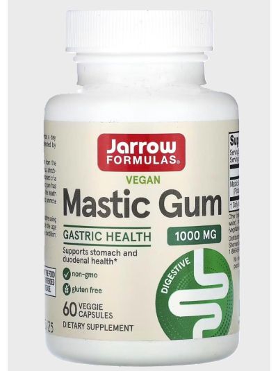 Jarrow Formulas Mastic Gum, Mastix Gum, 60 vegetarische Kapseln