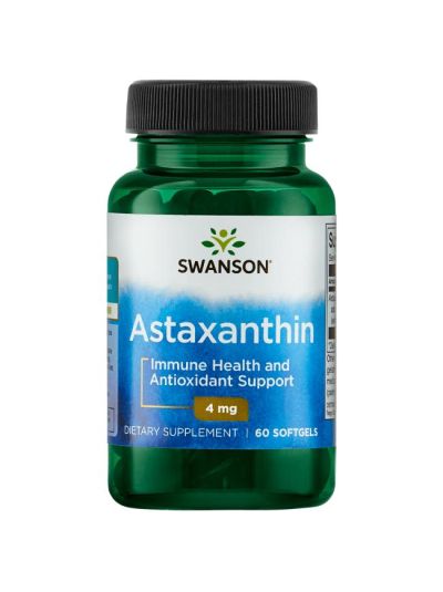 SWANSON ASTAXANTHIN 4 MG 60 KAPSELN