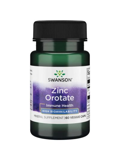 SWANSON ZINK OROTATE 10 MG - 60 VEGETABILISCHE KAPSELN
