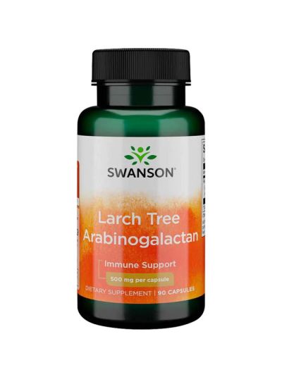 Swanson Larch Tree Arabinogalactan 500 mg 90 Caps