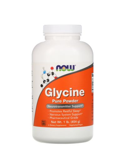 Now Foods Glycin, reines Pulver 454 g