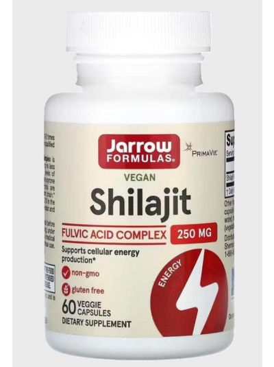 Jarrow Formulas Shilajit-Fulvinsäure-Komplex 60 vegetarische Kapseln