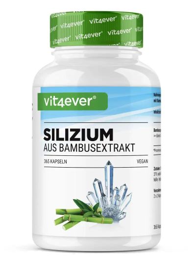 Vit4ever Silizium 500 mg 365 Kapseln